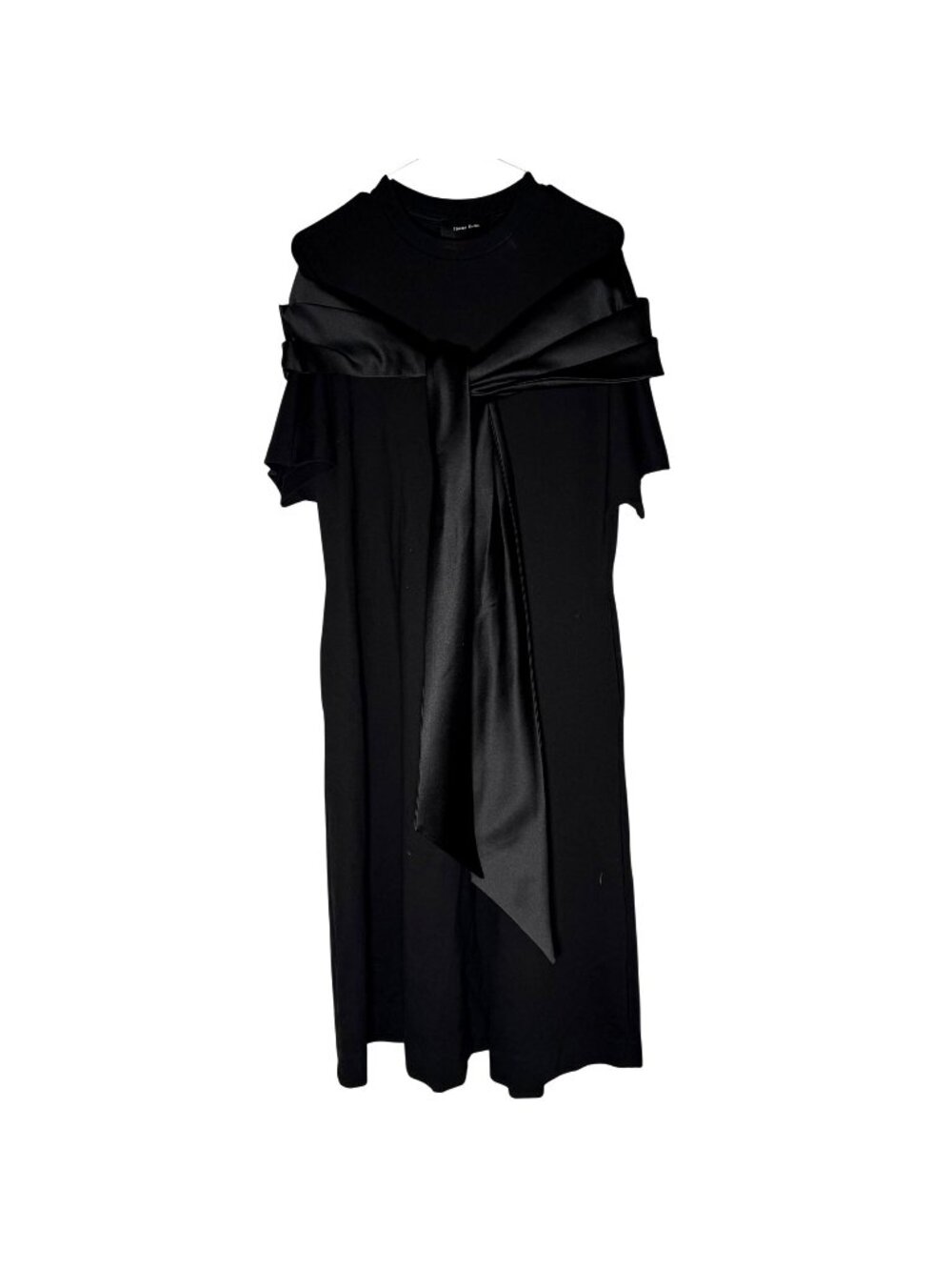 Simone Rocha Wrap A-Line Dress Black Size Small